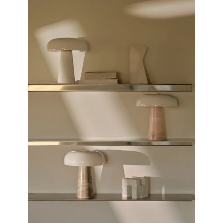 Lampa stołowa marmurowa podstawa Glossy NO2520015057 - Design for The People